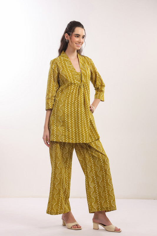 Mustard Meadow Ensemble Co-ord set