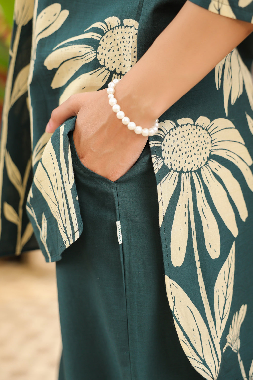 Sea Green Flora Cord Set