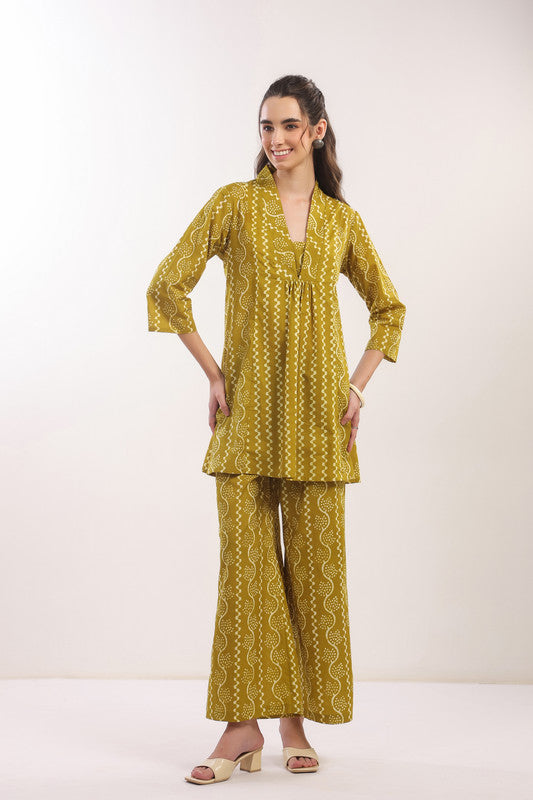 Mustard Meadow Ensemble Co-ord set