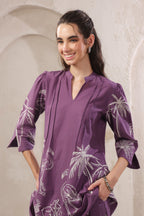 Mauve Meadow Cotton Set