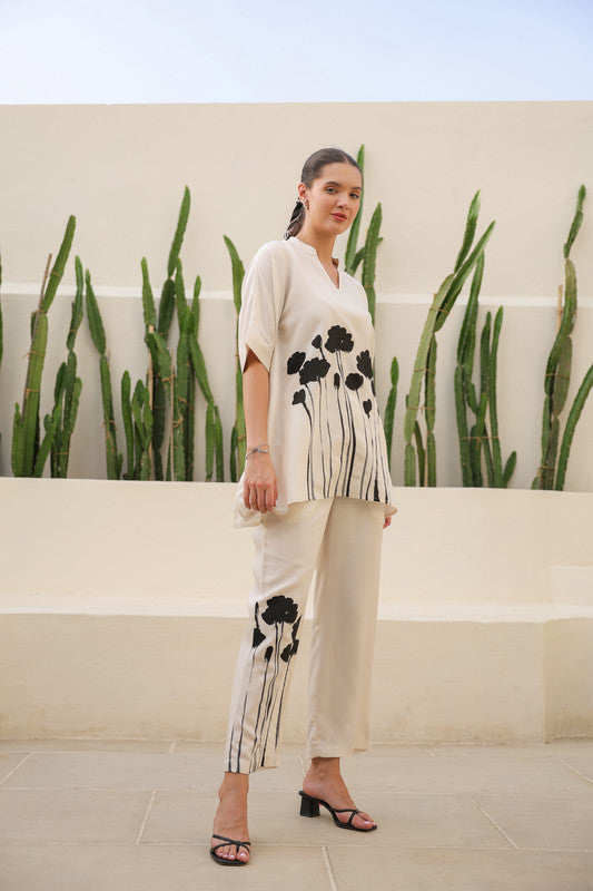 Pearl Dusk Silk Cord Set